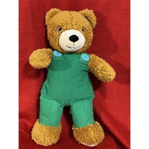 KOHL'S CARES CORDUROY Teddy BEAR W/ GREEN OVERALLS  14” 2016